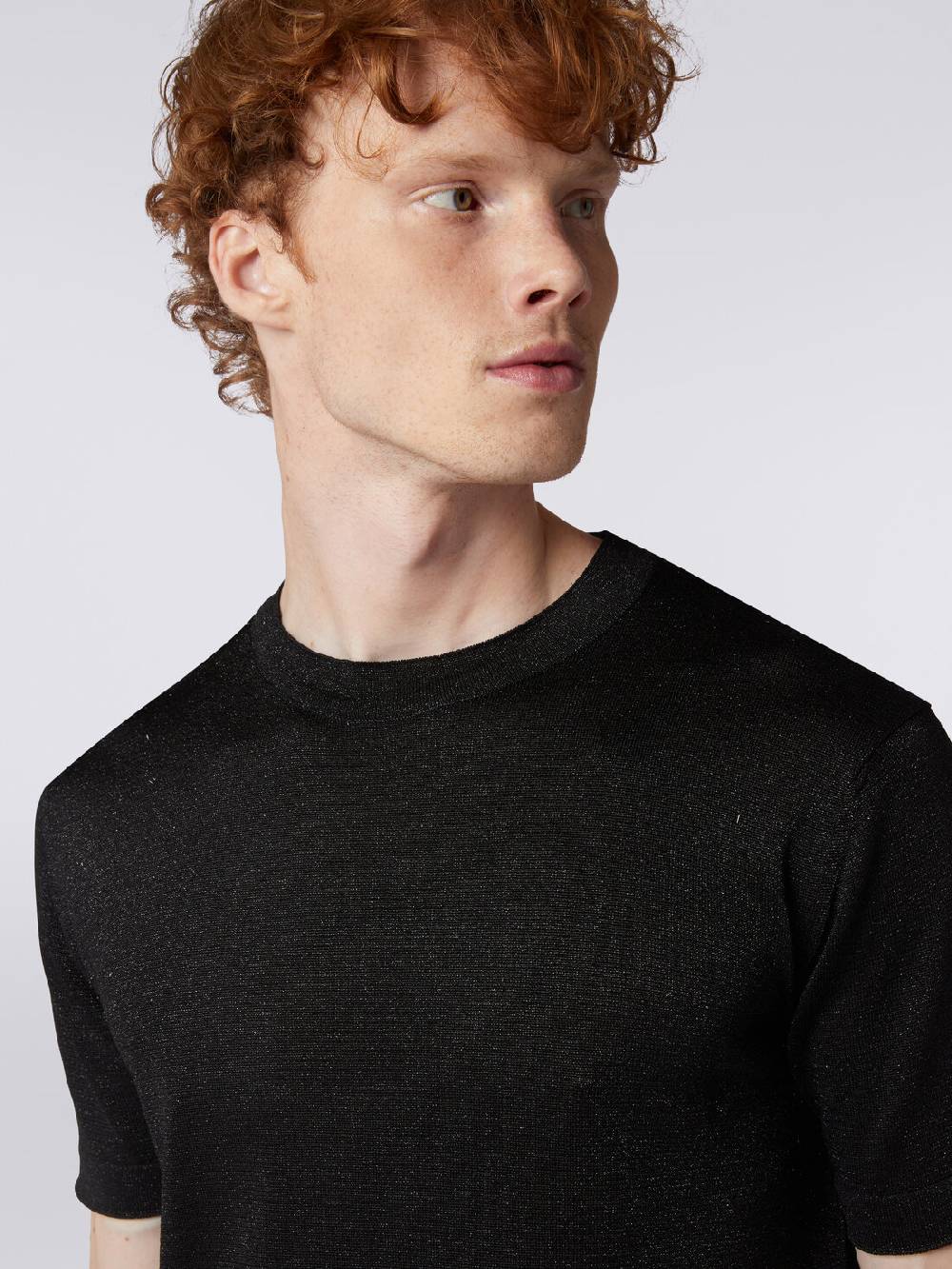 Missoni T-shirt in misto viscosa con lurex In Saldo