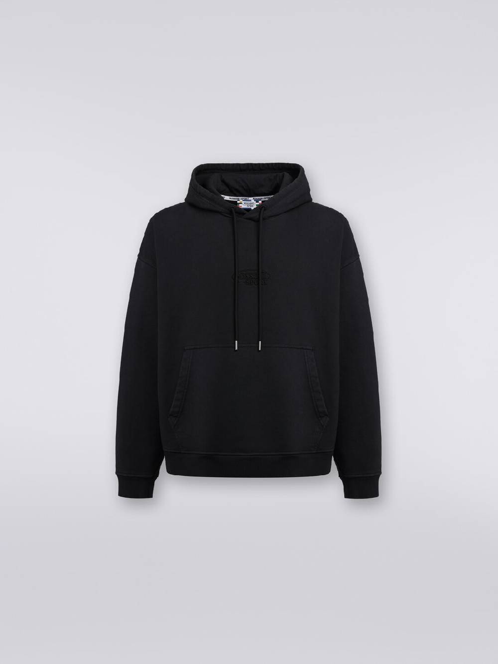 Missoni Felpa in cotone con cappuccio e logo Offerta esclusiva