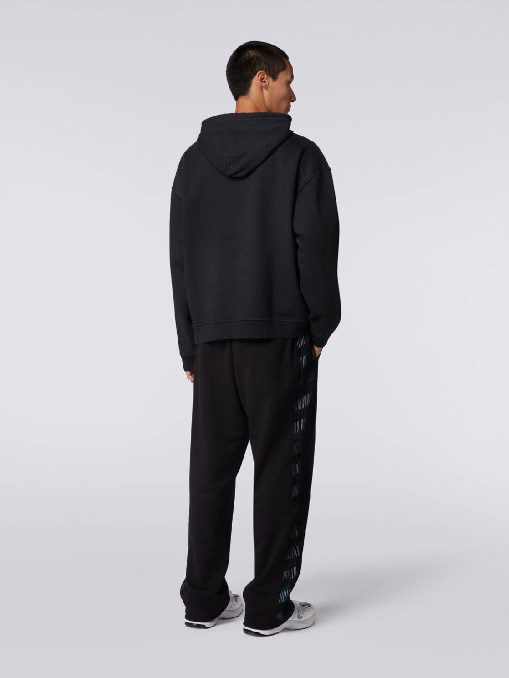 Missoni Felpa in cotone con cappuccio e logo Offerta esclusiva
