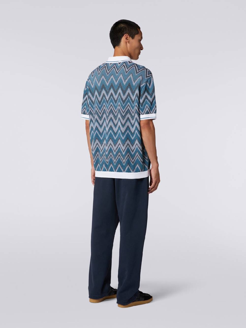 Missoni Pantaloni in felpa di cotone con logo Offerta San Valentino
