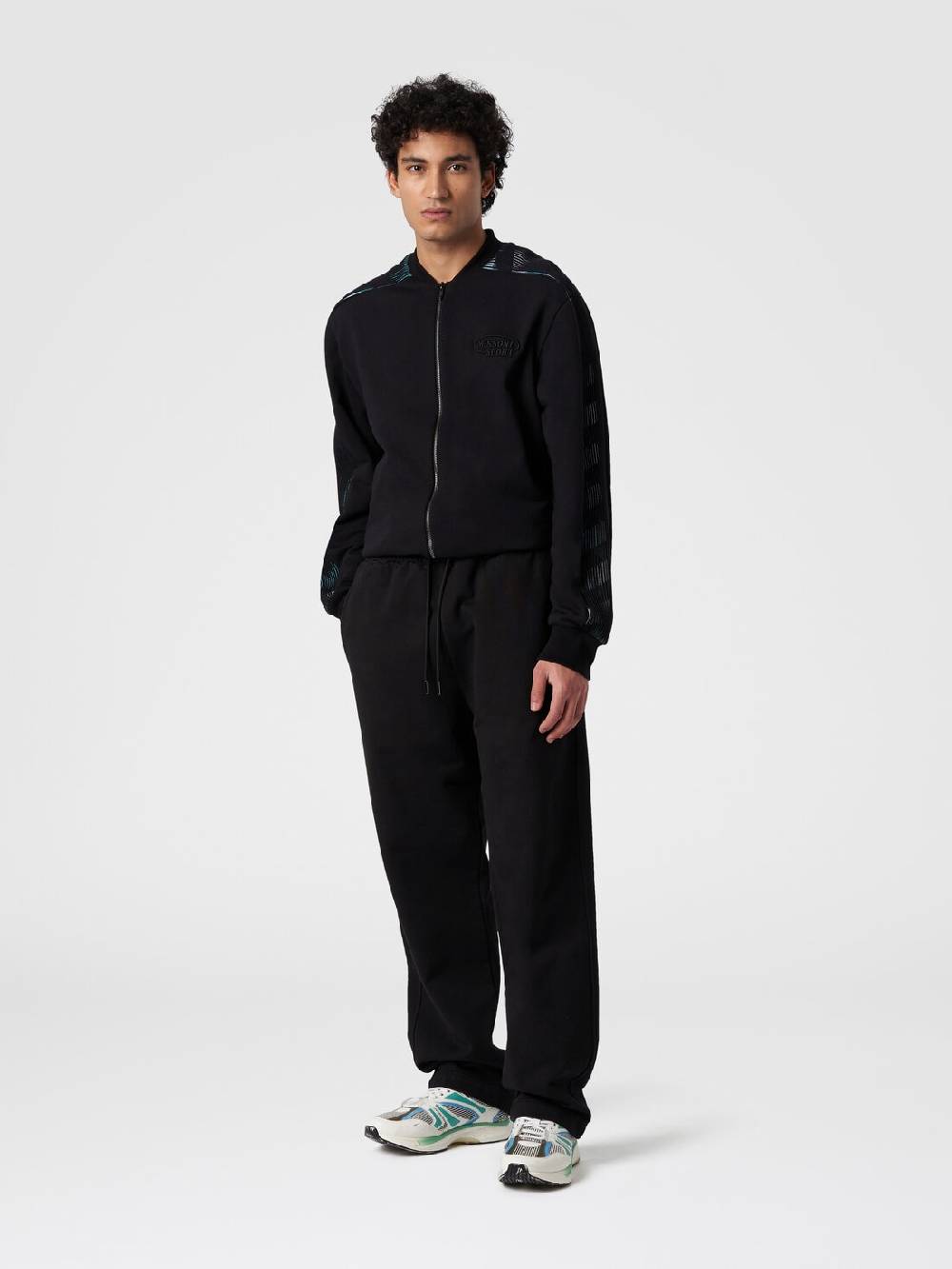Missoni Pantaloni in felpa di cotone con logo Offerta Anniversario