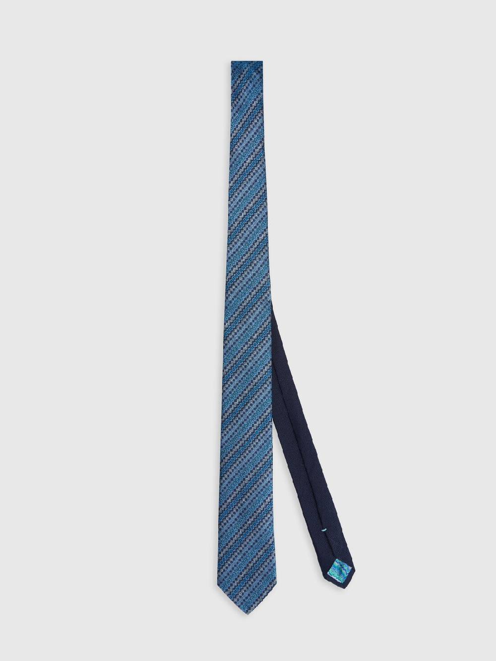 Missoni Cravatta in seta multilavorata Offerta settimanale