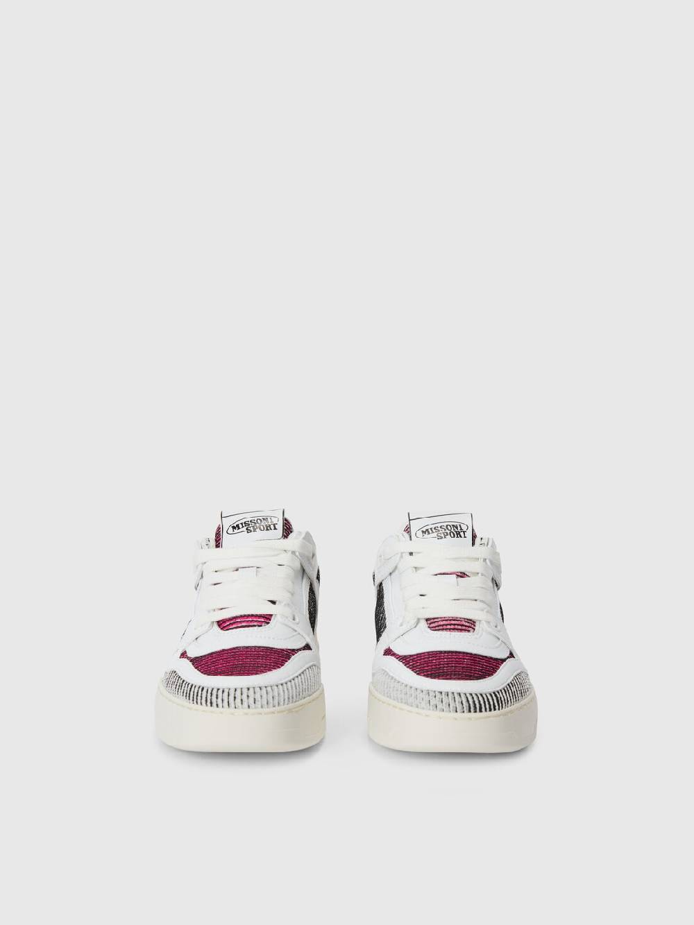 Missoni Sneakers con suola di gomma e tomaia in tessuto con inserti Latest stili