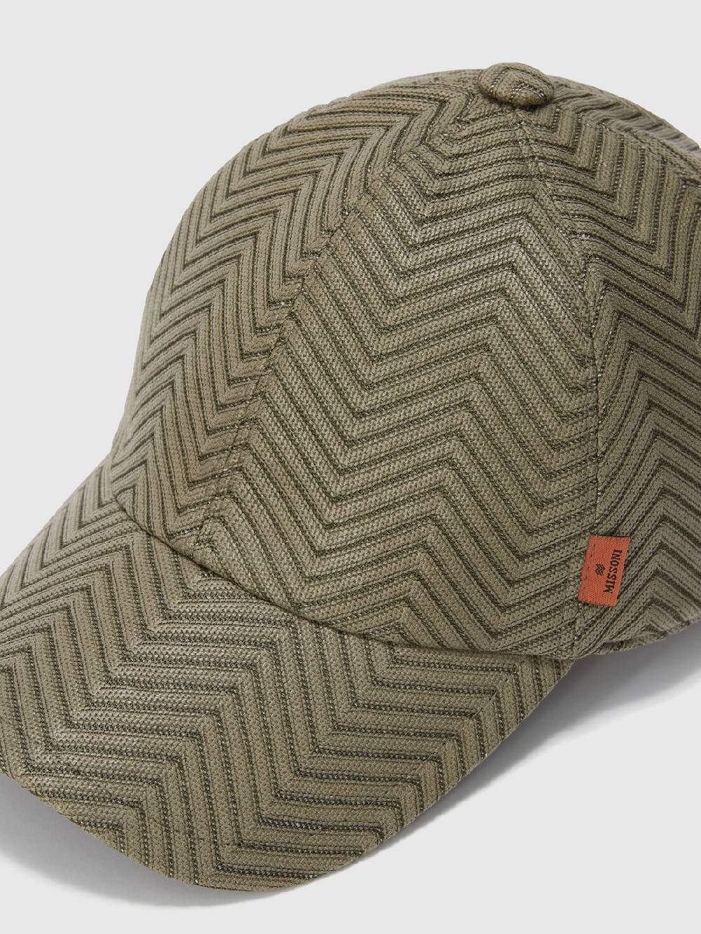Missoni Capello con visiera in misto lana e viscosa chevron Fino al 65% di sconto