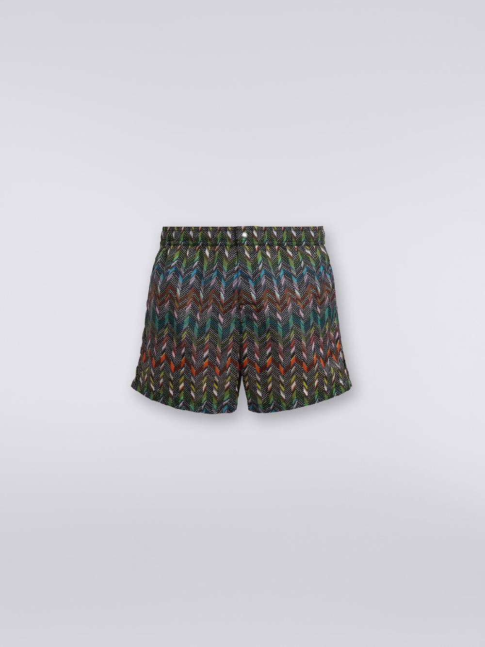 Missoni Boxer mare in nylon stampato con logo Fino al 55% di sconto