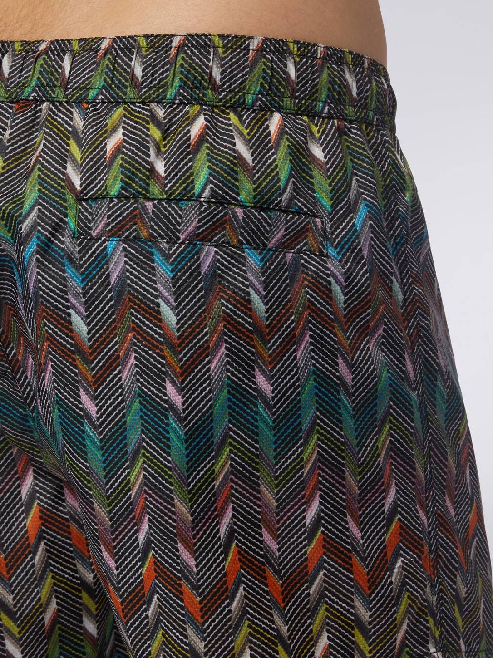 Missoni Boxer mare in nylon stampato con logo Fino al 55% di sconto