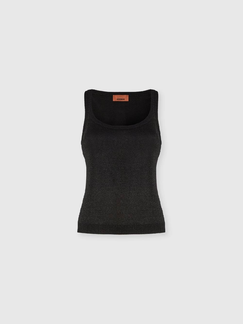 Missoni Canottiera in viscosa effetto glitter 50% di sconto con spedizione gratuita