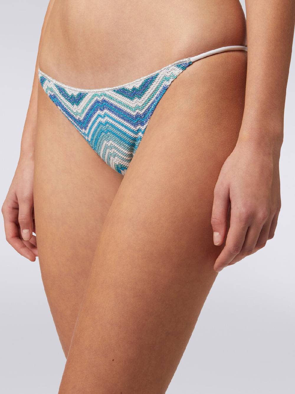 Missoni Bikini in misto viscosa chevron con lurex Pezzi Unici
