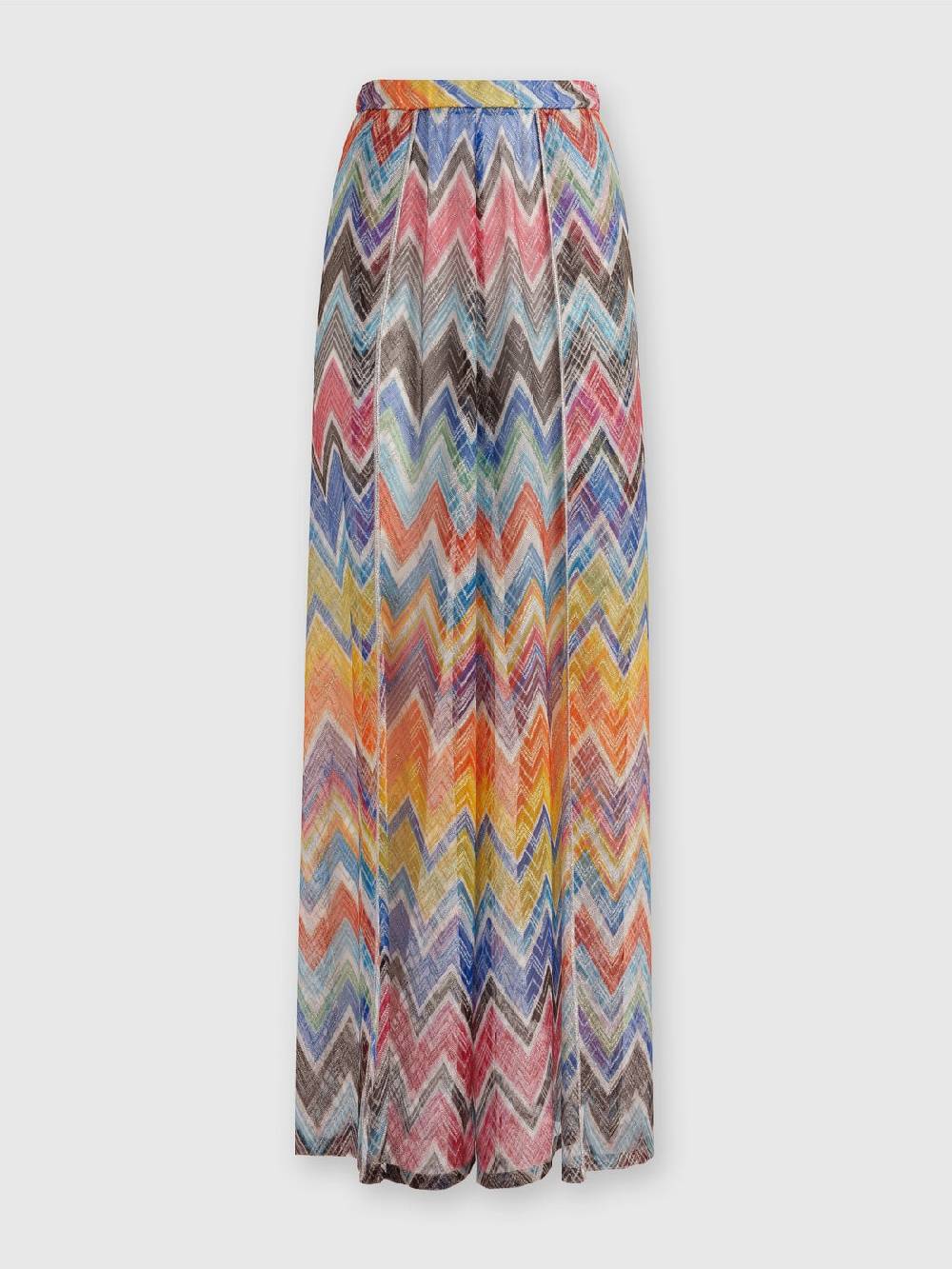 Missoni Pantapalazzo con stampa zig zag e lurex Soddisfazione Garantita