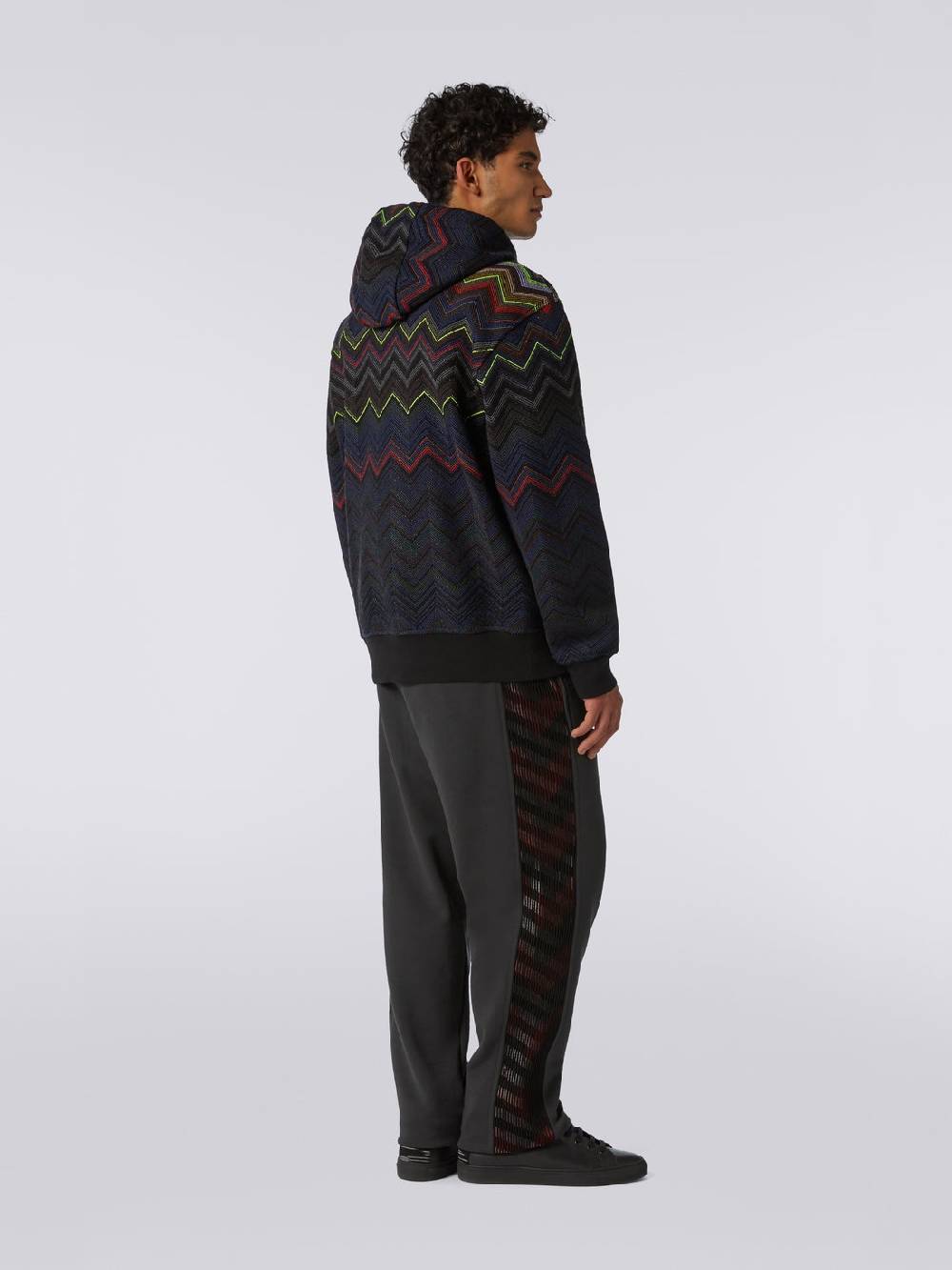 Missoni Felpa con cappuccio e tasca a marsupio in collaborazione con Mike Maignan Negozi Online
