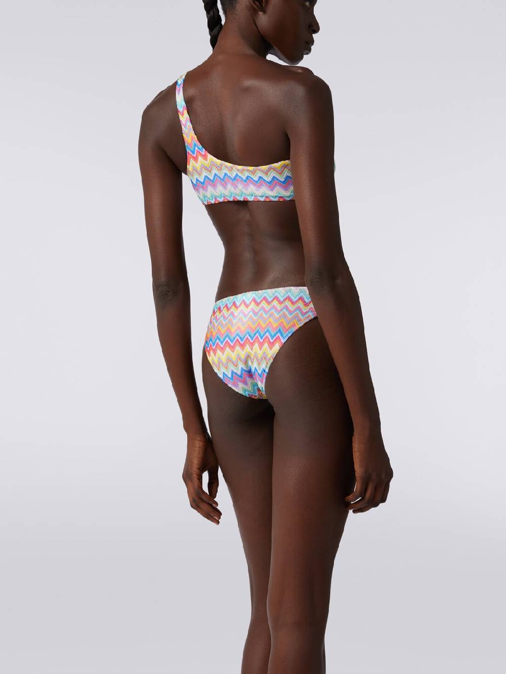 Missoni Bikini monospalla con stampa zig zag Novità