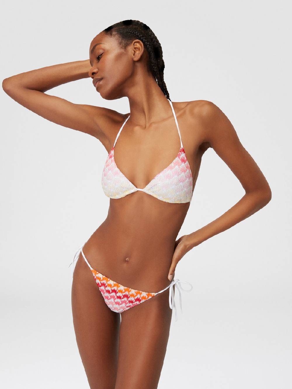 Missoni Bikini effetto pizzo dégradé con lurex Hotsell