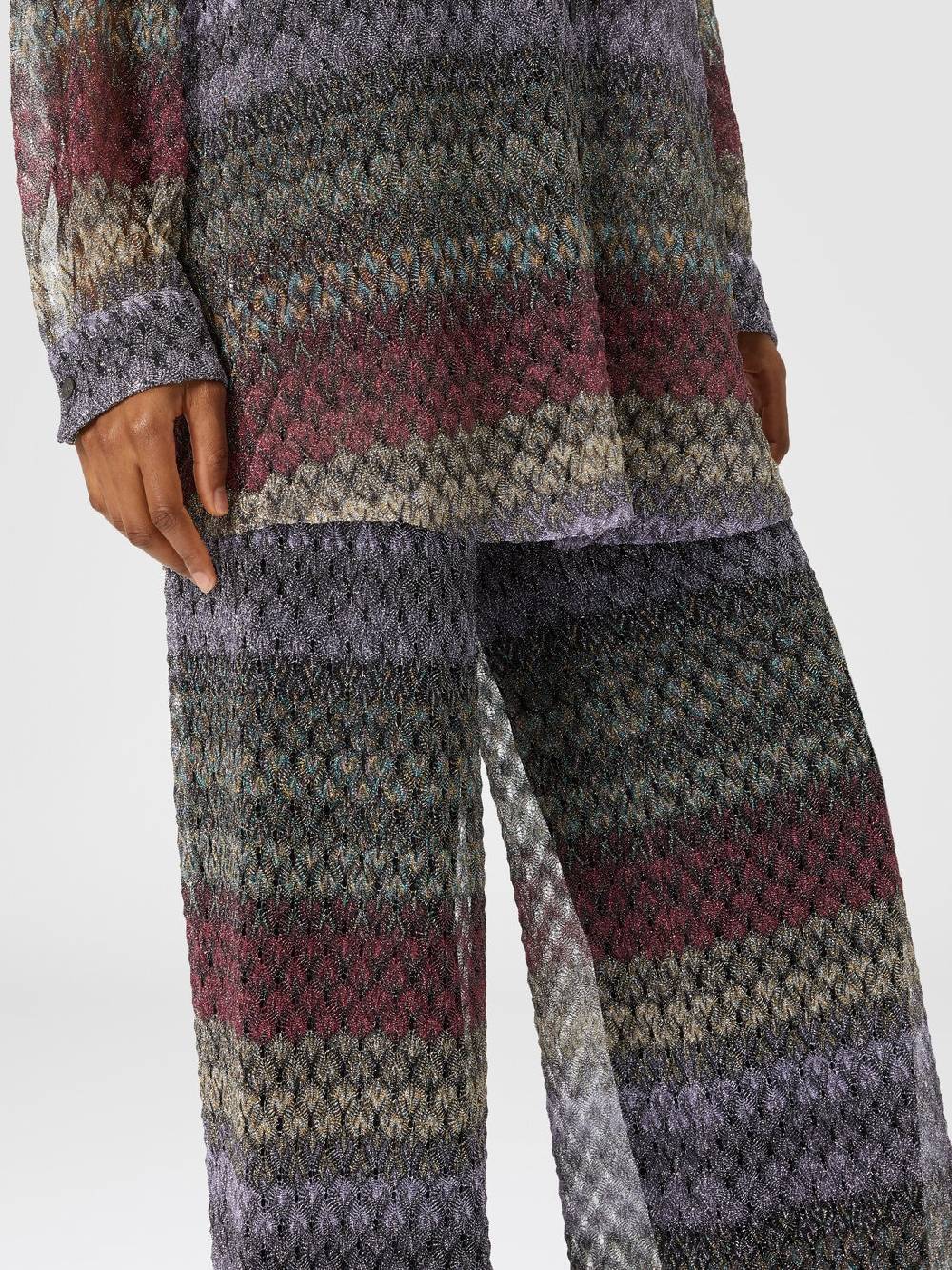 Missoni Pantapalazzo con motivo pizzo lamé I Più Venduti