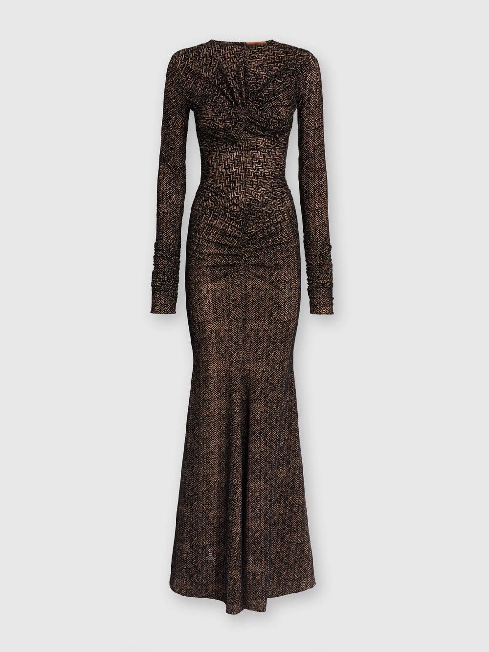Missoni Abito lungo in tulle con arricciature Vendite Flash