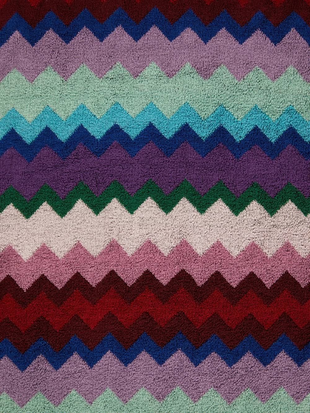 Missoni Telo mare Chantal 100x180 cm in spugna di cotone chevron Offerta Giorno del Papà
