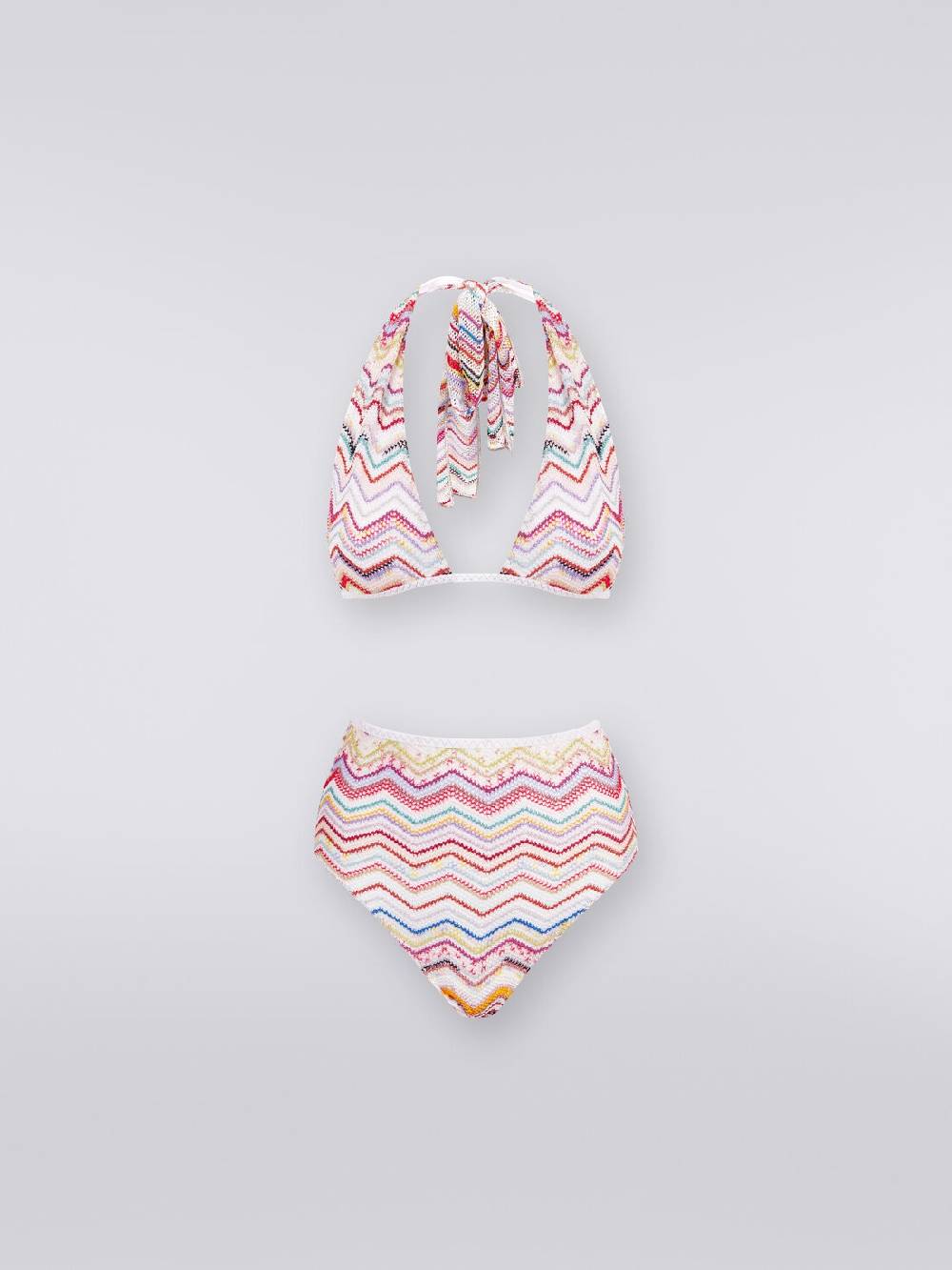 Missoni Bikini in crochet con lurex e slip a vita alta Comprane uno, ottenene uno gratis