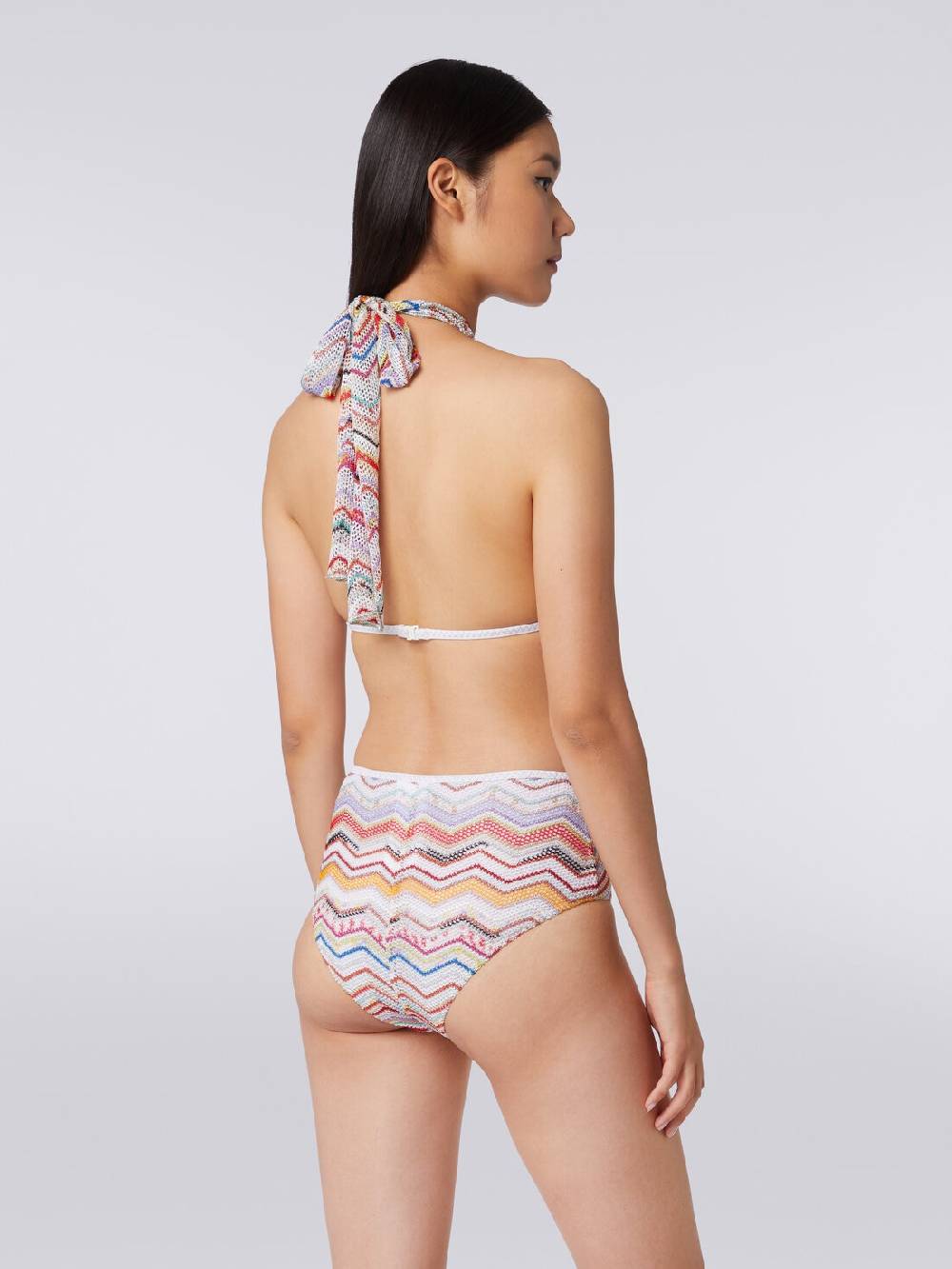 Missoni Bikini in crochet con lurex e slip a vita alta Comprane uno, ottenene uno gratis