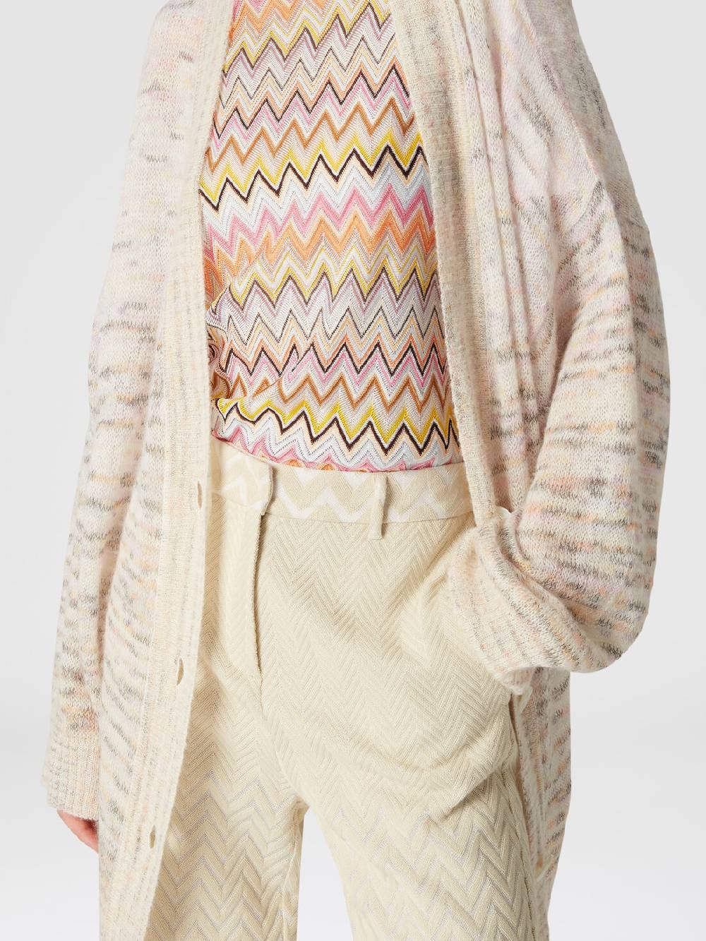 Missoni Cardigan oversize in viscosa, alpaca e lana Latest stili