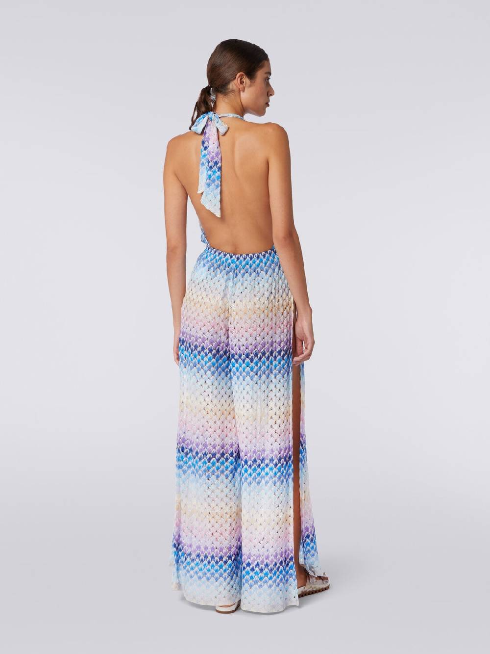 Missoni Tuta pantalone effetto pizzo dégradé con lurex Super sconto