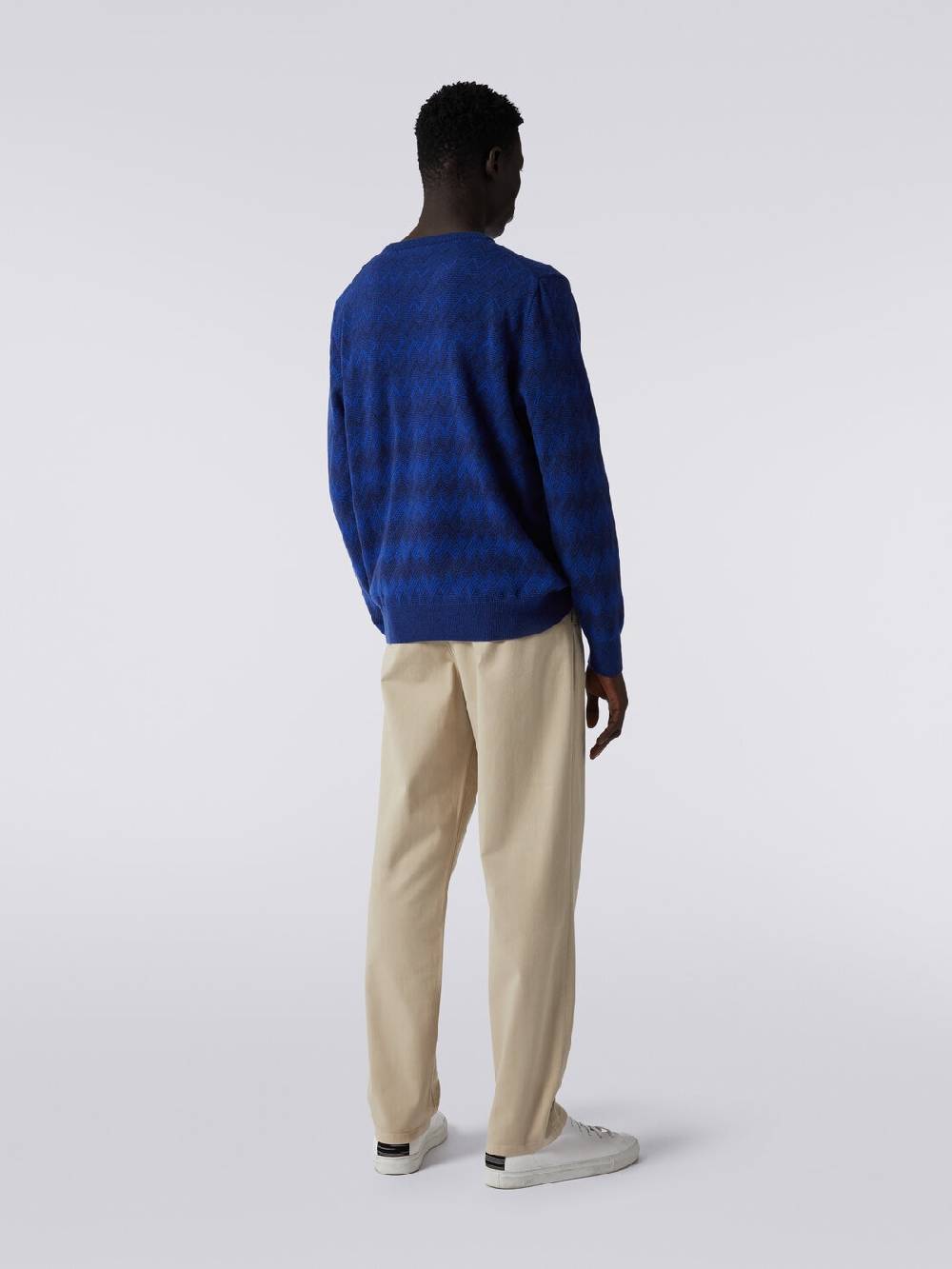 Missoni Pantaloni chino in cotone Sconti questo mese