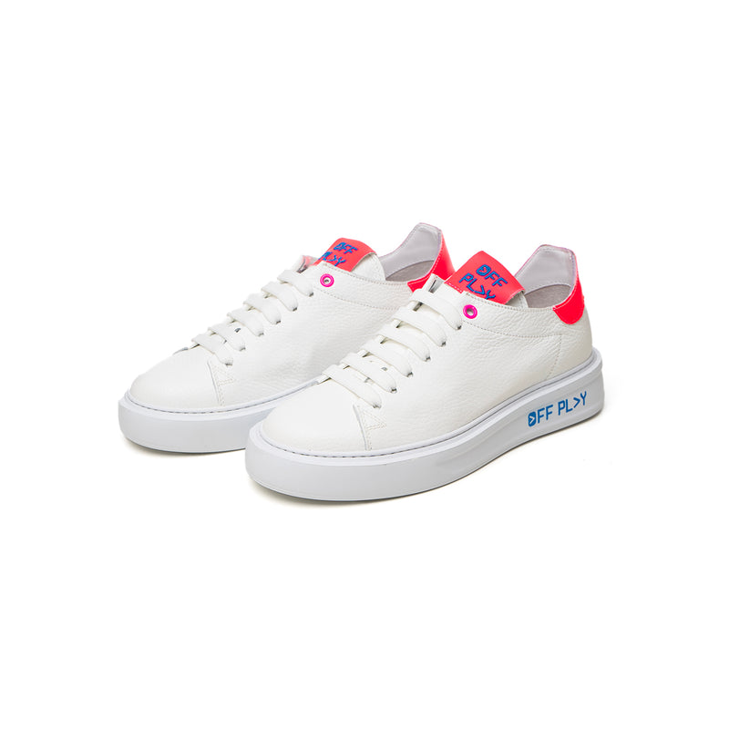 Off Play FIRENZE WHITE FUXIA FLUO Nuovo
