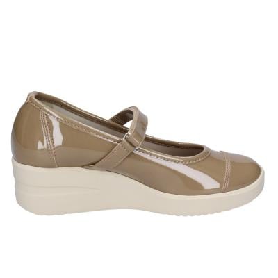 scarpe donna AGILE by RUCOLINE ballerine beige vernice 242 A ULTRA BE599 Vendita Economica