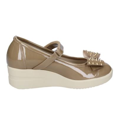 scarpe donna AGILE by RUCOLINE ballerine beige vernice 242 A ULTRA BE597 Negozio