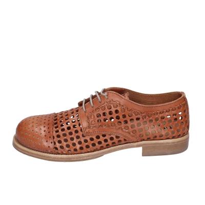 scarpe donna MOMA classiche marrone pelle 1AS422-PEC BC49 Italy