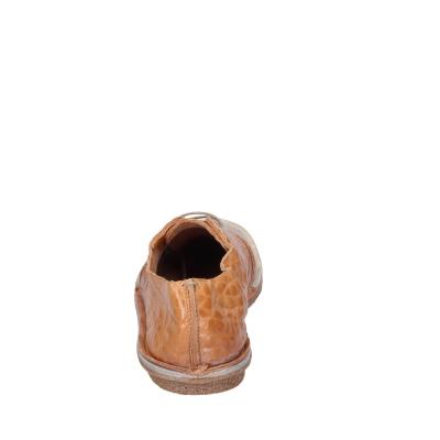 scarpe donna MOMA classiche marrone pelle oro 1AS439-RANA BC828 2025