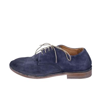 scarpe donna MOMA classiche blu camoscio 1AS443-0W BC844 Nuovo