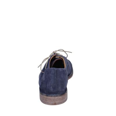 scarpe donna MOMA classiche blu camoscio 1AS443-0W BC844 Nuovo