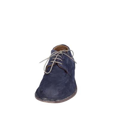 scarpe donna MOMA classiche blu camoscio 1AS443-0W BC844 Nuovo