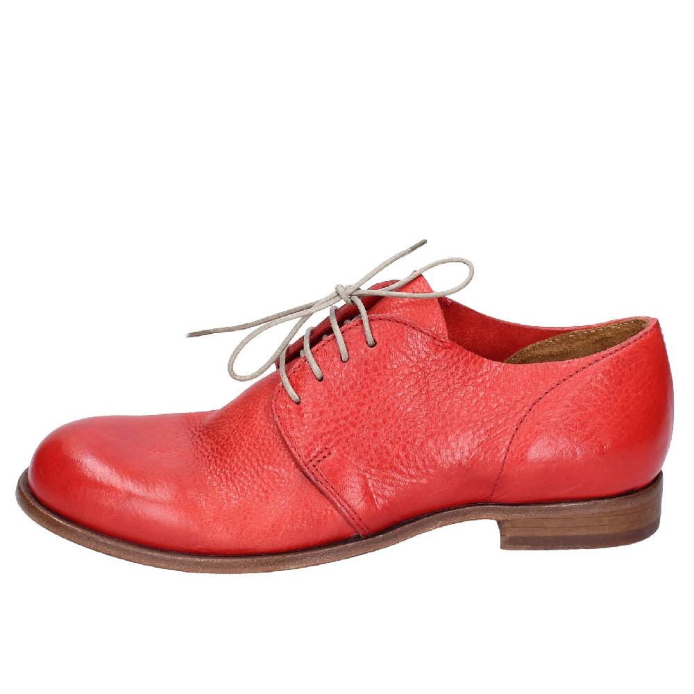 scarpe donna MOMA classiche rosso pelle 39401A VINTAGE EX486 Spedizione Gratuita