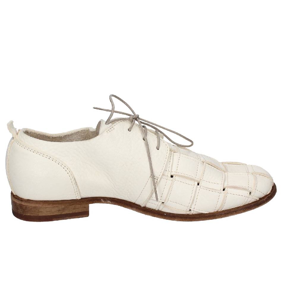 scarpe donna MOMA classiche bianco pelle 39409A VINTAGE EX454 Pezzi Unici