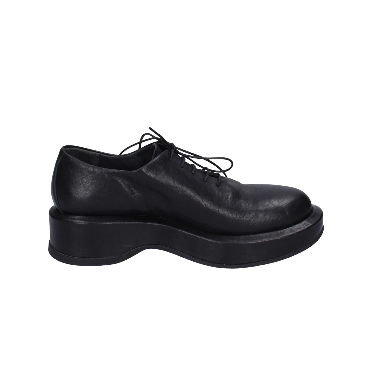 scarpe donna MOMA classiche nero pelle 82302A-CU EY499 Negozi Online