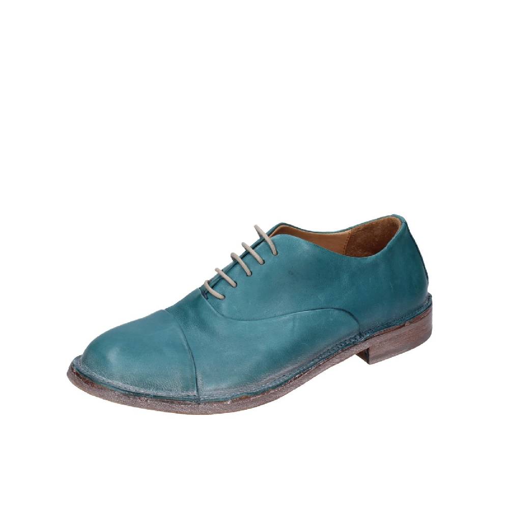 scarpe donna MOMA classiche verde pelle EZ856