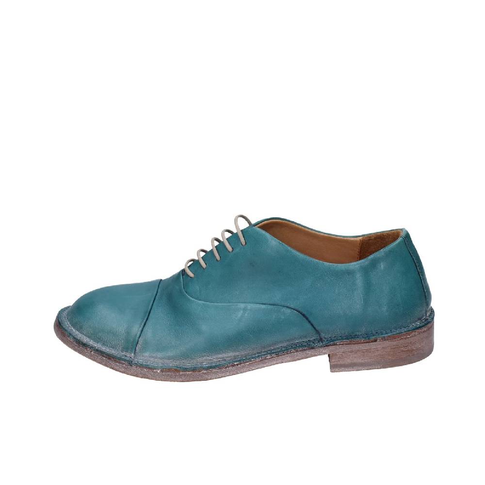scarpe donna MOMA classiche verde pelle EZ856 Acquista Ora