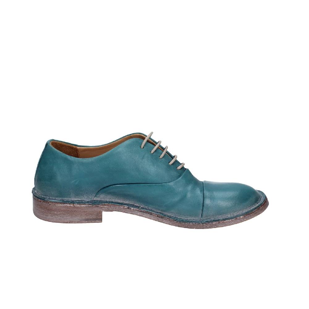 scarpe donna MOMA classiche verde pelle EZ856 Acquista Ora