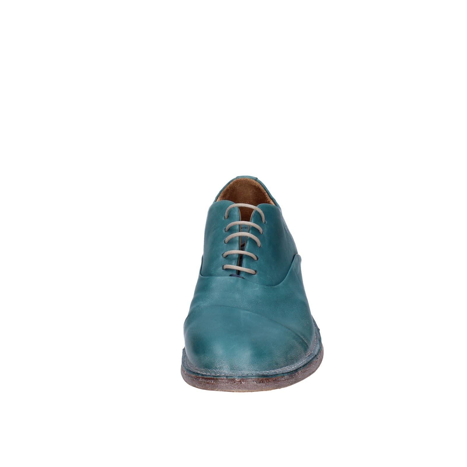 scarpe donna MOMA classiche verde pelle EZ856 Acquista Ora