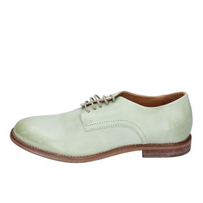 scarpe donna MOMA classiche verde pelle 1AS025-AF BC47 Consegna Veloce