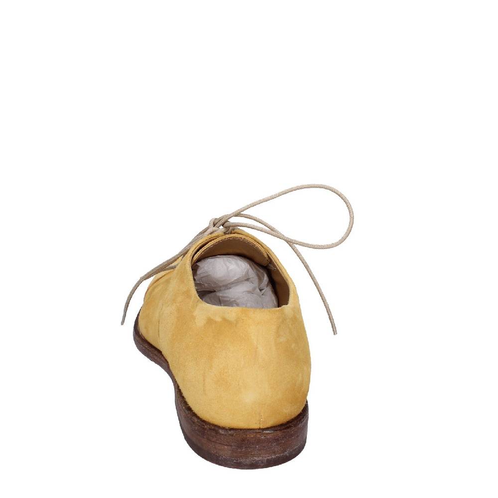 scarpe donna MOMA classiche giallo camoscio VINTAGE EX478 Affare Del Giorno
