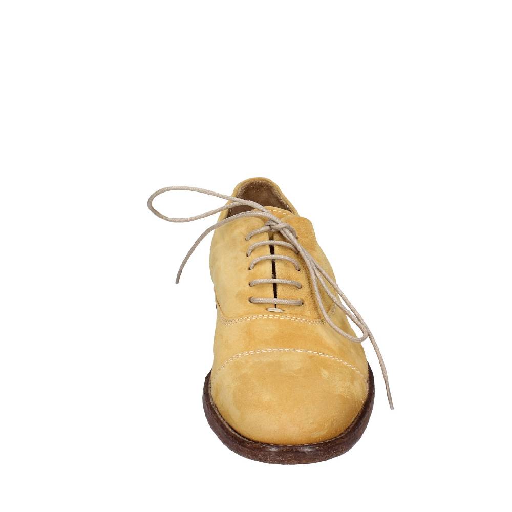 scarpe donna MOMA classiche giallo camoscio VINTAGE EX478 Affare Del Giorno