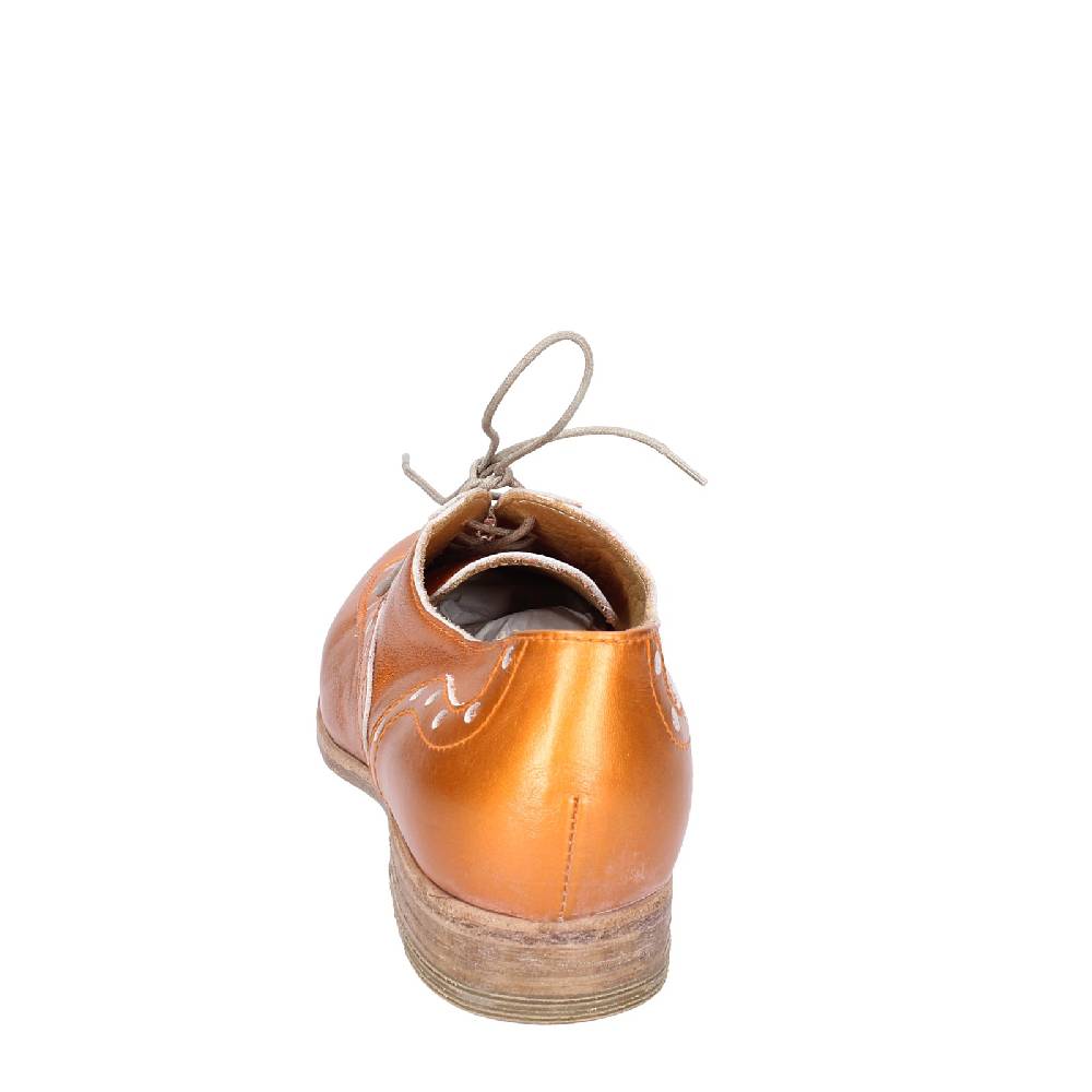 scarpe donna MOMA classiche arancione pelle 45404A VINTAGE EX441 Sottocosto