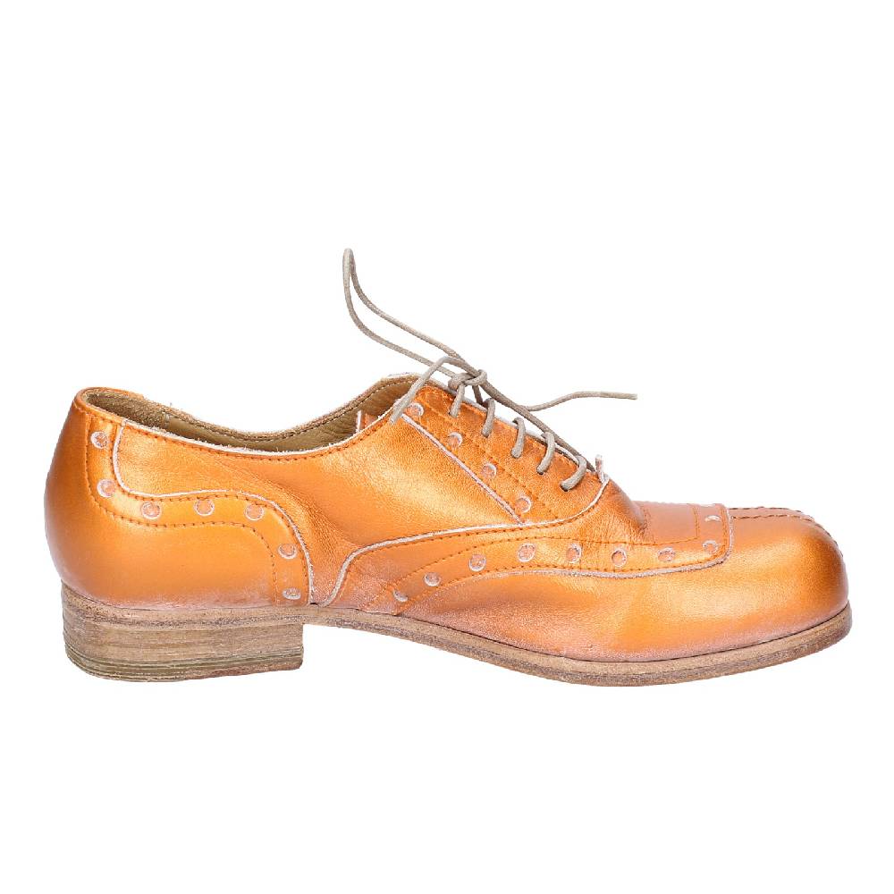 scarpe donna MOMA classiche arancione pelle 45404A VINTAGE EX441 Sottocosto