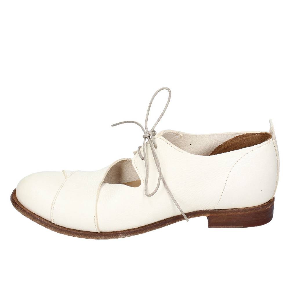 scarpe donna MOMA classiche bianco pelle 39405A VINTAGE EX460 Convenienza