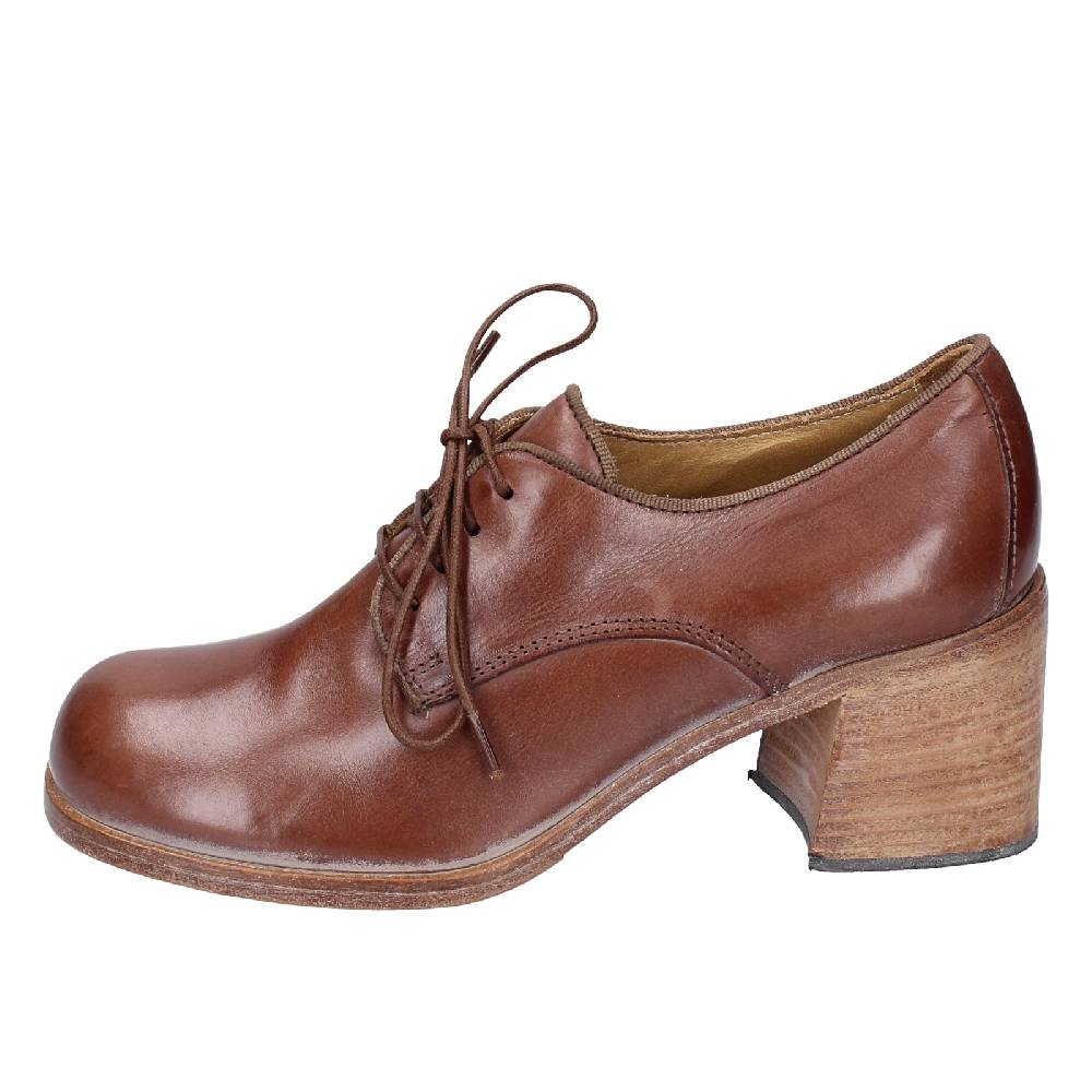 scarpe donna MOMA classiche marrone pelle 47401A VINTAGE EX445 Novità