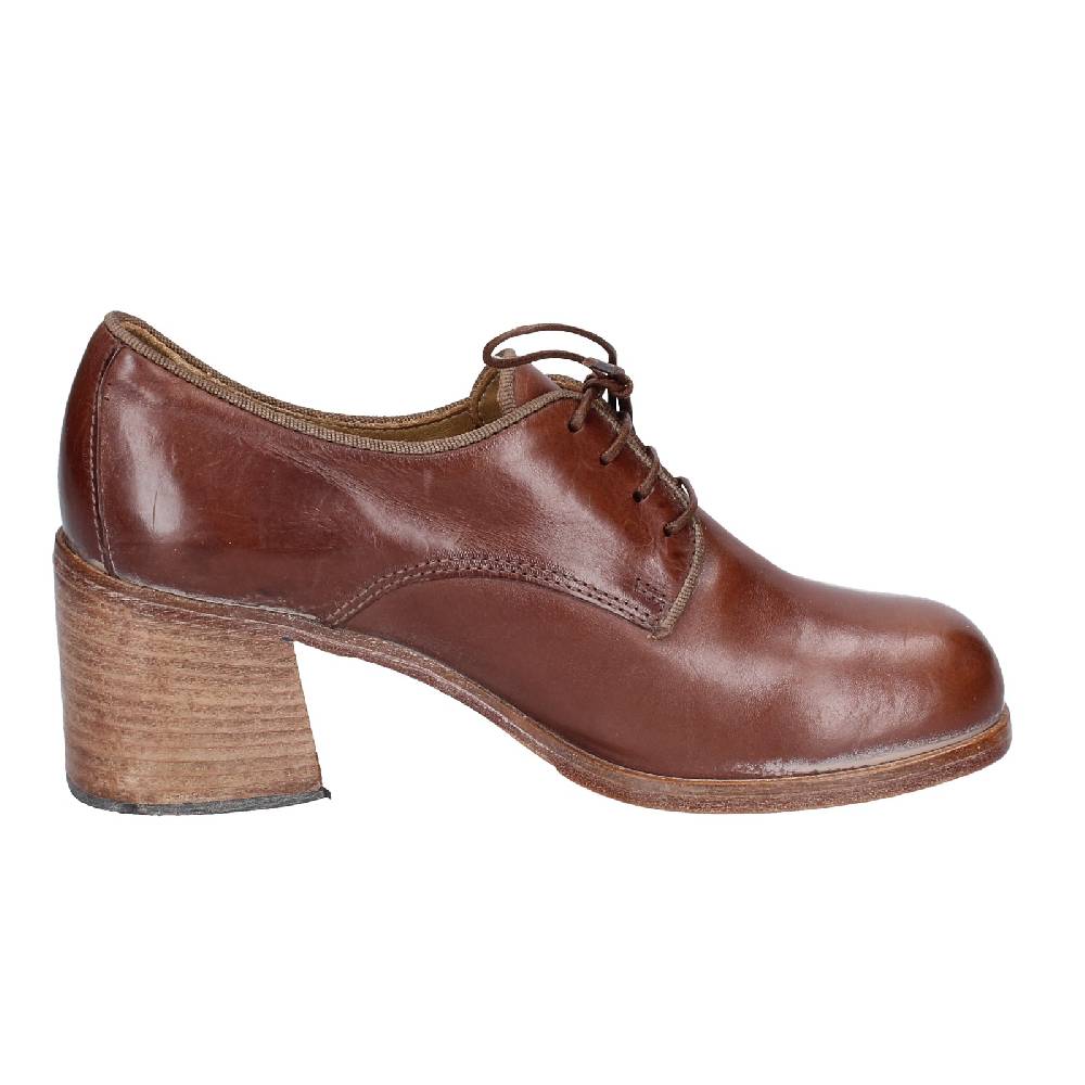 scarpe donna MOMA classiche marrone pelle 47401A VINTAGE EX445 Novità