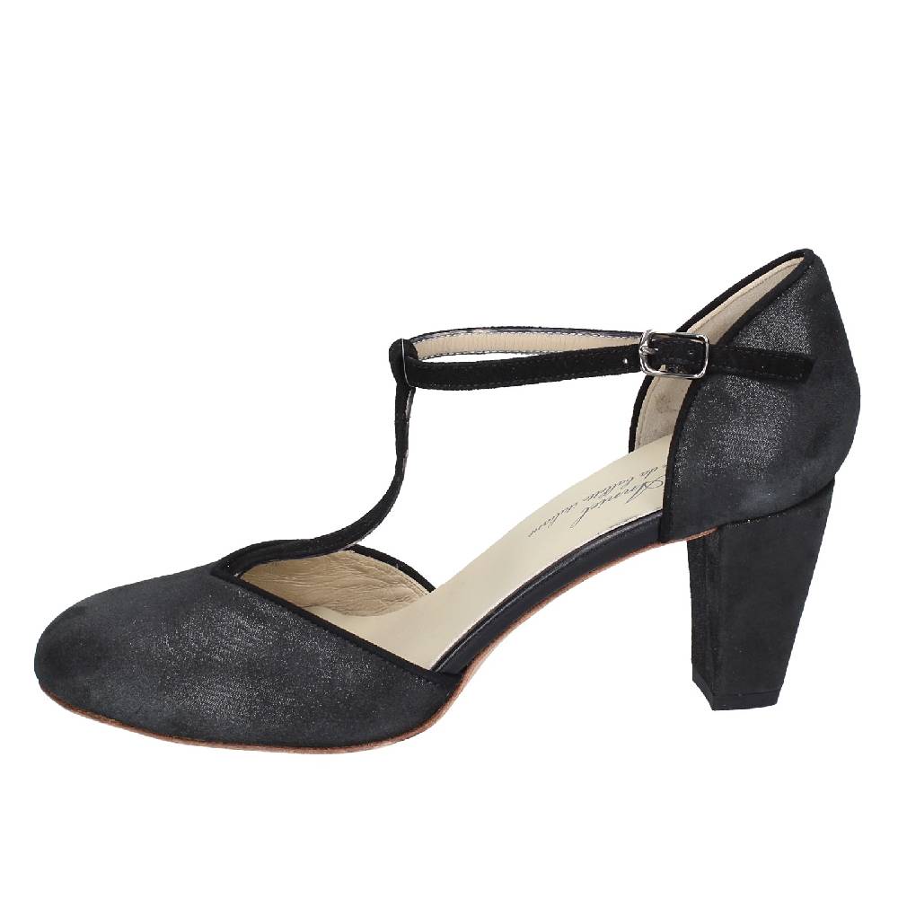scarpe donna ANNIEL decollete nero camoscio EX258 Negozio
