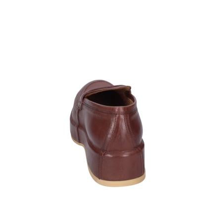 scarpe donna MOMA mocassini marrone pelle 1ESA19-NAC BC44 Nuovo