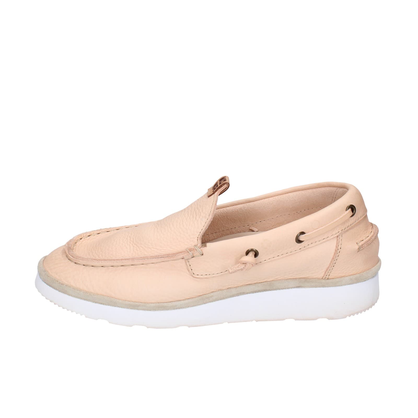 scarpe donna MOMA mocassini rosa pelle 1AS407-YAC2 EZ896 Qualità